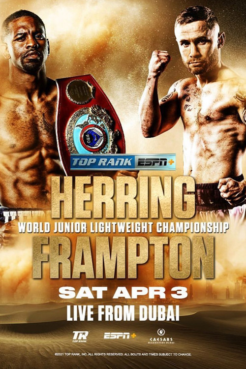 Movie poster for Jamel Herring vs. Carl Frampton (2021)