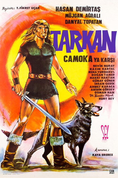 Movie poster for Tarkan Camoka'ya Karşı (1969)