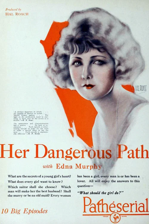 Movie poster for Her Dangerous Path (1923)