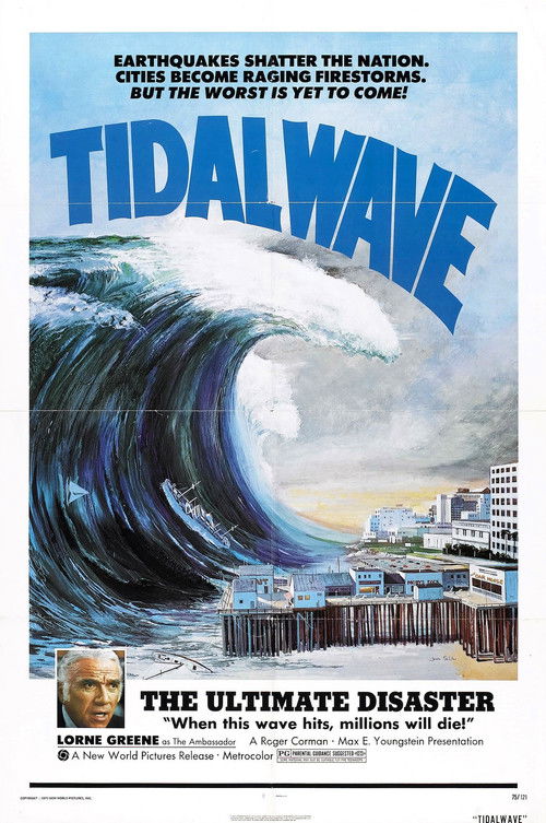 Movie poster for Tidal Wave (1975)