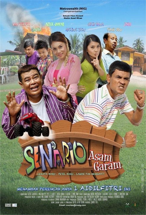 Movie poster for Senario Asam Garam (2010)