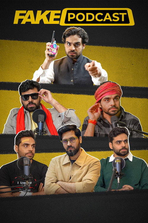 Series poster for Fake Podcast (2023)