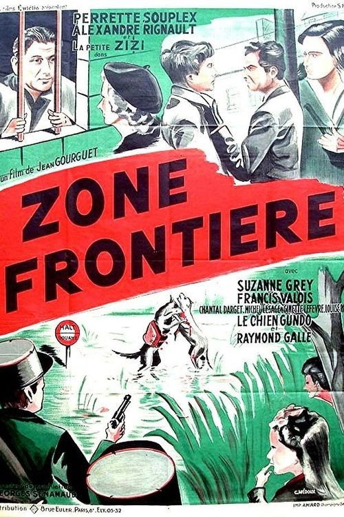 Movie poster for Zone frontière (1950)