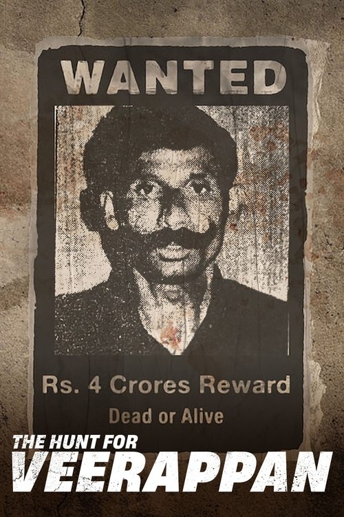 Series poster for The Hunt for Veerappan (2023)