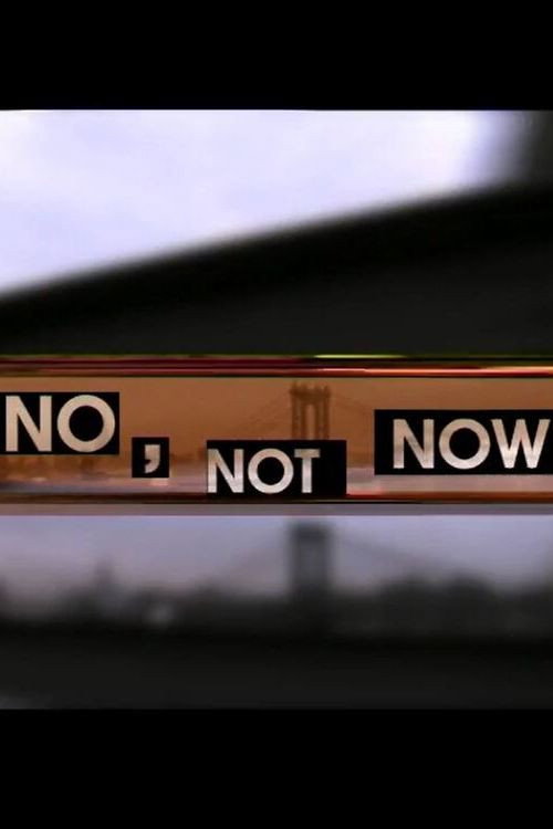 Movie poster for No, Not Now (2001)