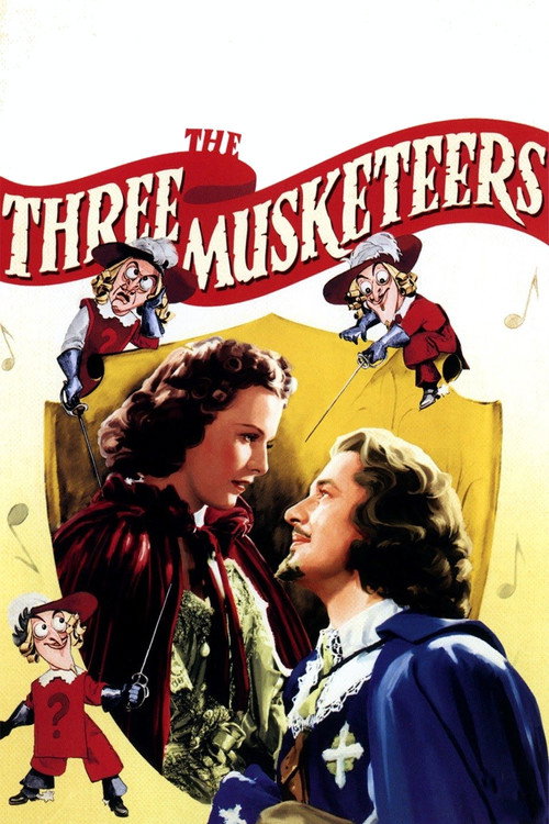 Movie poster for The Three Musketeers (1939)