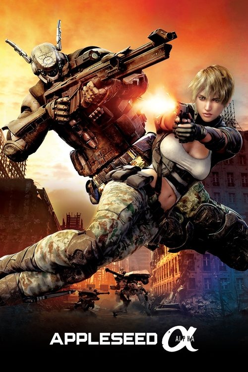 Movie poster for Appleseed Alpha (2014)