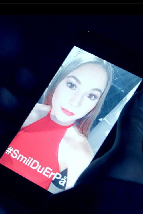 Movie poster for Smil, du er på