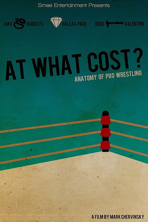 Movie poster for At What Cost? Anatomy of Professional Wrestling (2015)
