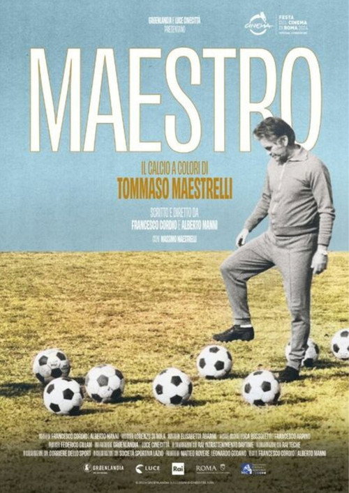 Movie poster for MAESTRO, il calcio a colori di Tommaso Maestrelli (2024)