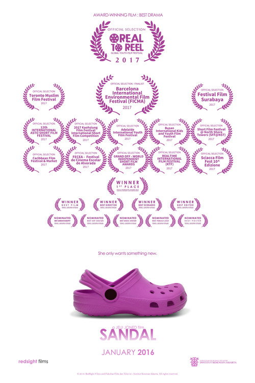 Movie poster for Sandal (2016)
