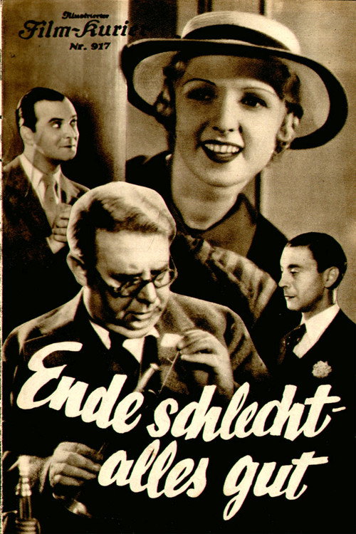 Movie poster for Ende schlecht, alles gut (1934)