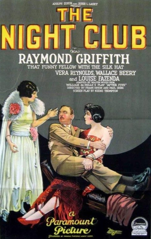 Movie poster for The Night Club (1925)