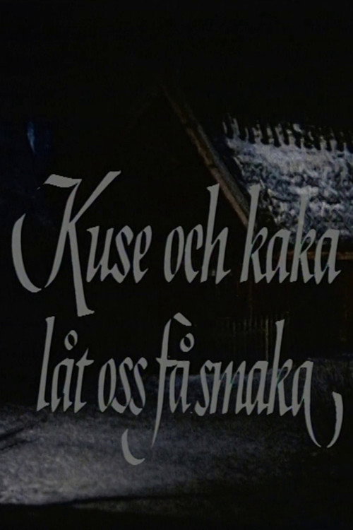 Movie poster for Kuse och kaka, låt oss få smaka (1980)