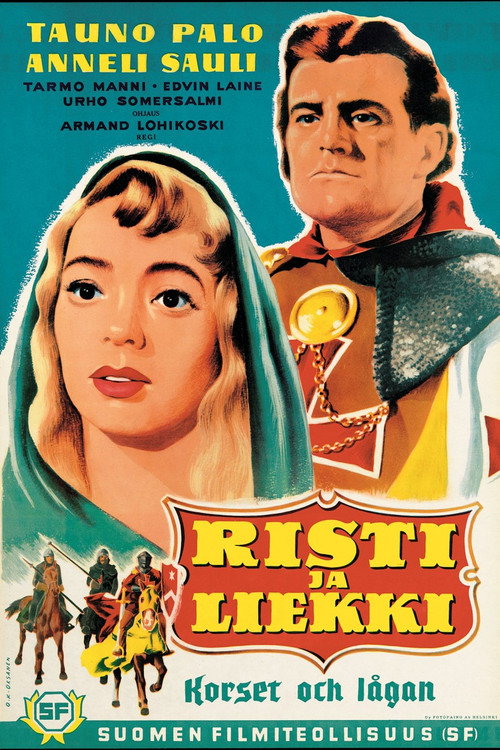 Movie poster for Risti ja liekki (1957)