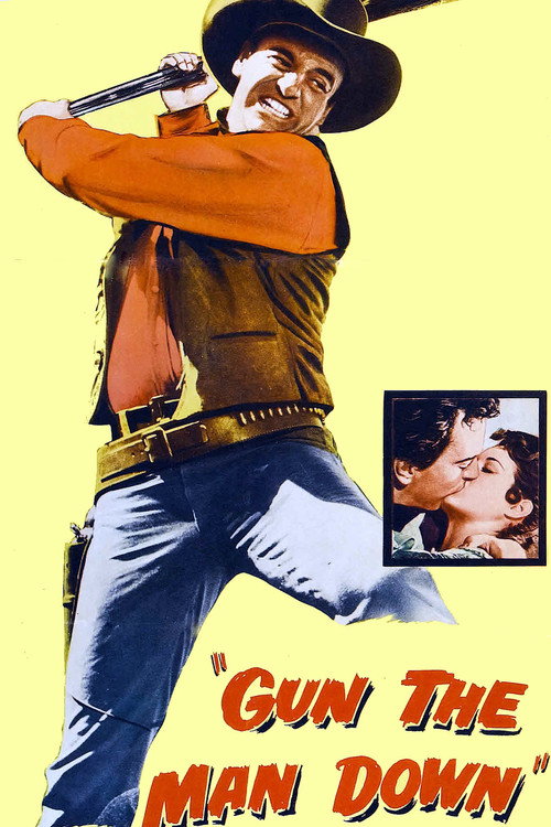 Movie poster for Gun the Man Down (1956)