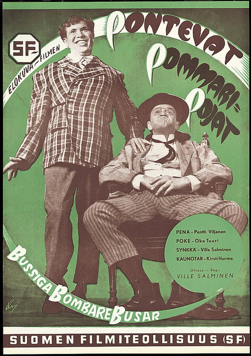 Movie poster for Pontevat pommaripojat (1948)