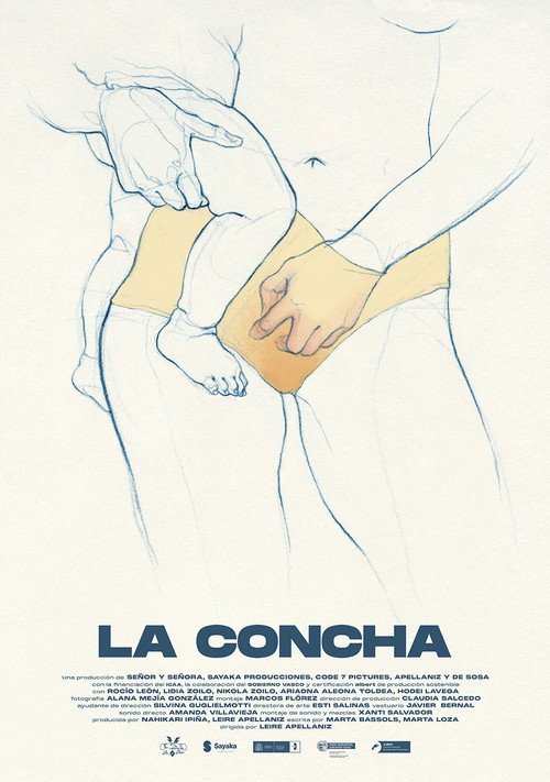 Movie poster for La concha (2022)