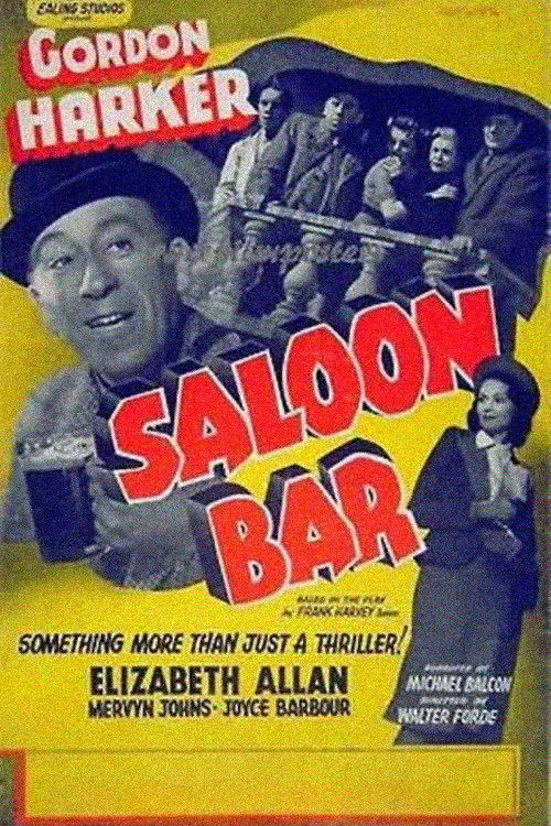 Movie poster for Saloon Bar (1940)
