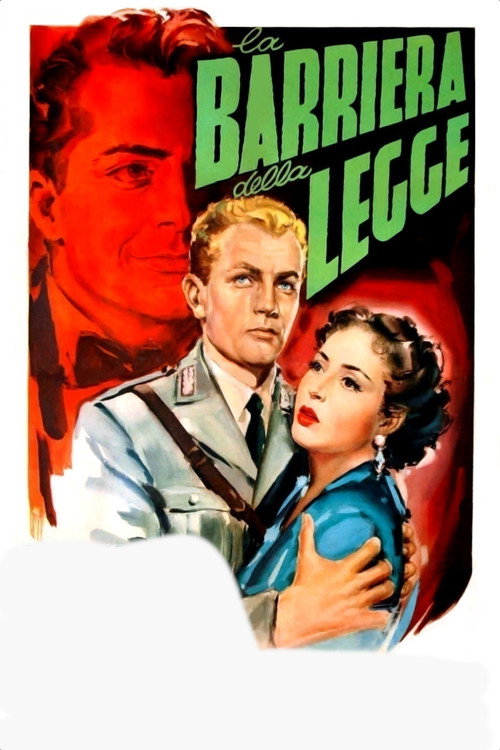 Movie poster for Barrier of the Law (1954)