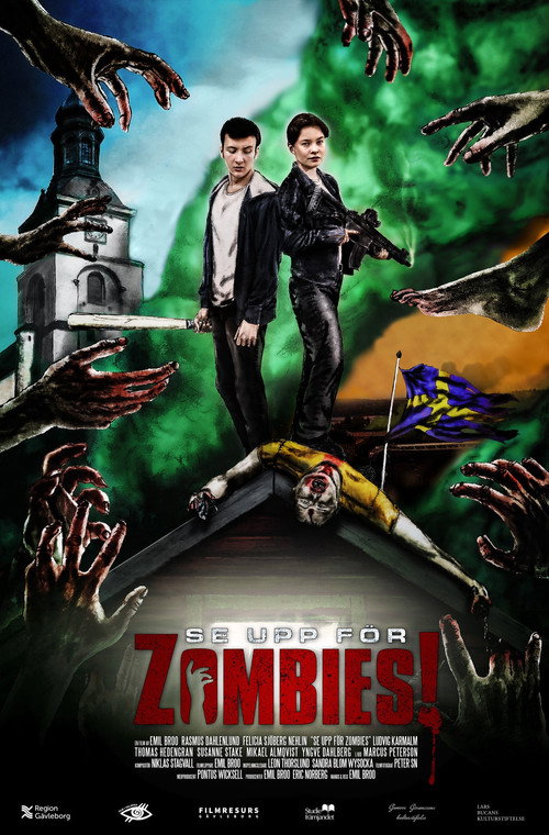 Movie poster for Se Upp För Zombies! (2025)