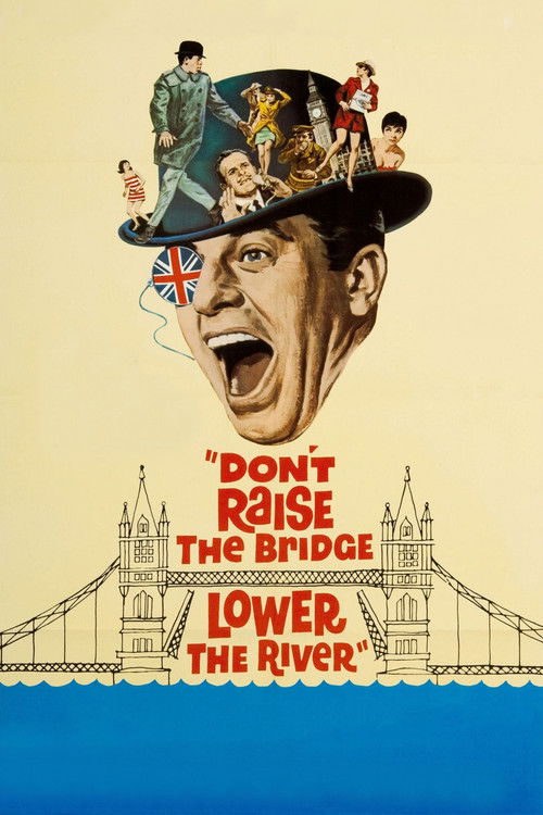 Movie poster for Don't Raise the Bridge, Lower the River (1968)