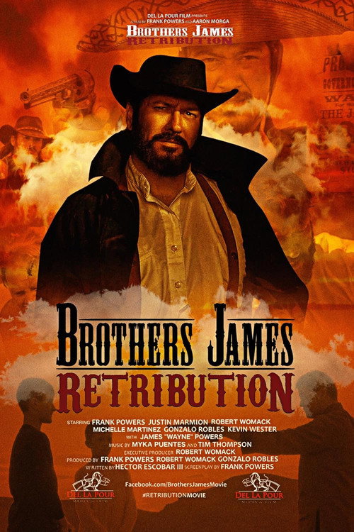 Movie poster for Brothers James: Retribution (2023)