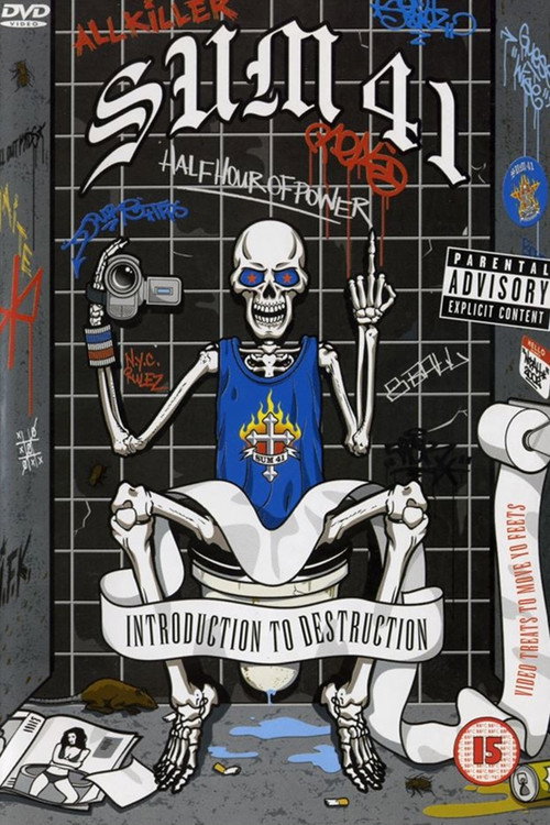 Movie poster for Sum 41: Introduction to Destruction (2002)