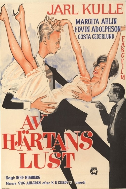 Movie poster for Av hjärtans lust (1960)
