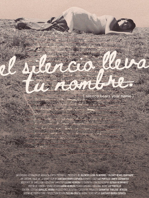 Movie poster for El silencio lleva tu nombre (2026)