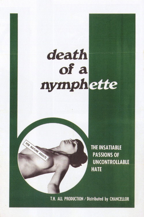 Movie poster for Death of a Nymphette (1967)