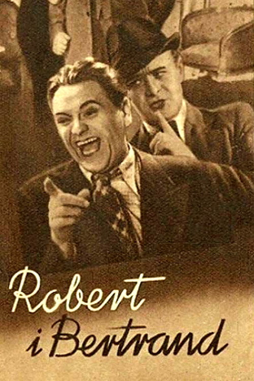 Movie poster for Robert and Bertrand (1938)
