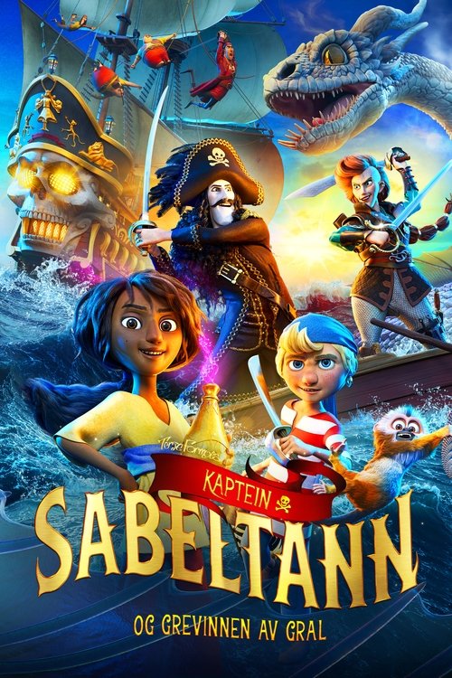 Movie poster for Captain Sabertooth and the Countess of Grel (2025)