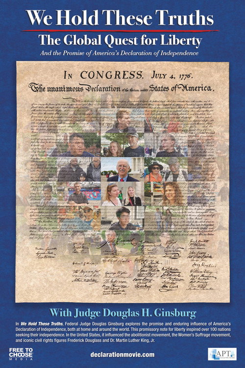 Movie poster for We Hold These Truths: The Global Quest for Liberty (2023)