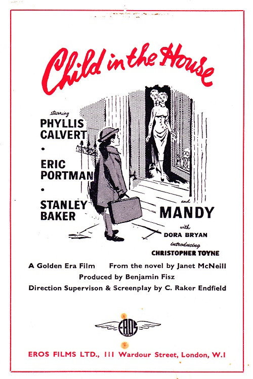 Movie poster for Child in the House (1956)