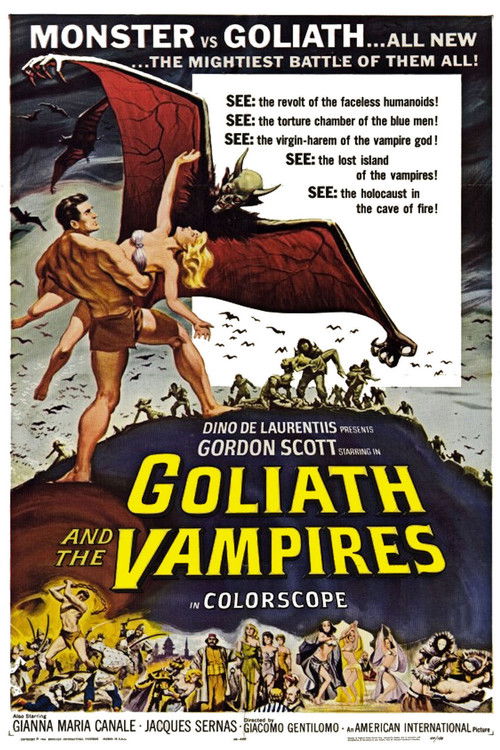 Movie poster for Goliath and the Vampires (1961)