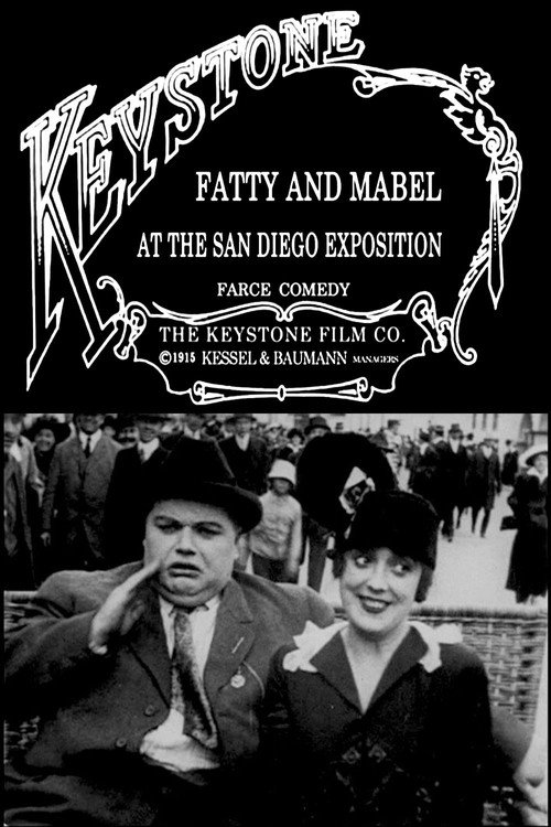 Movie poster for Fatty and Mabel at the San Diego Exposition (1915)