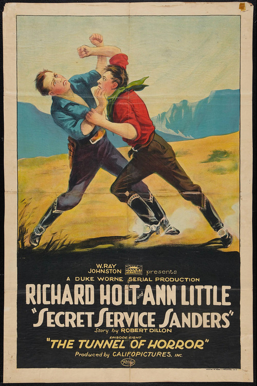 Movie poster for Secret Service Sanders (1925)