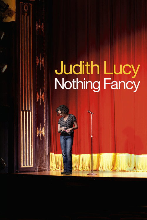 Movie poster for Judith Lucy: Nothing Fancy (2012)