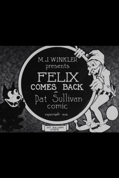 Movie poster for Felix Comes Back (1922)