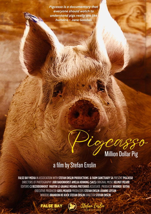 Movie poster for Pigcasso: Million Dollar Pig (2025)