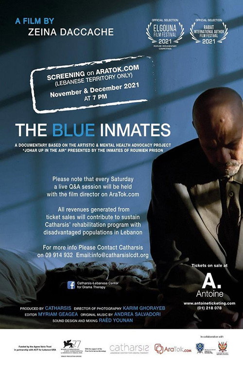 Movie poster for The Blue Inmates (2022)