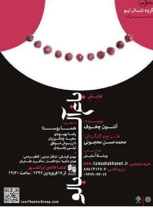 Movie poster for The Cherry Orchard (2013)