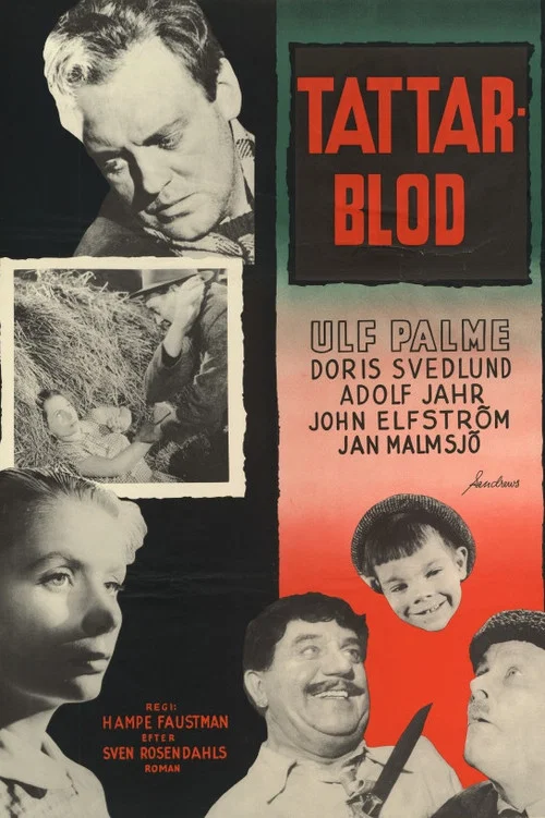 Movie poster for Tattarblod (1954)