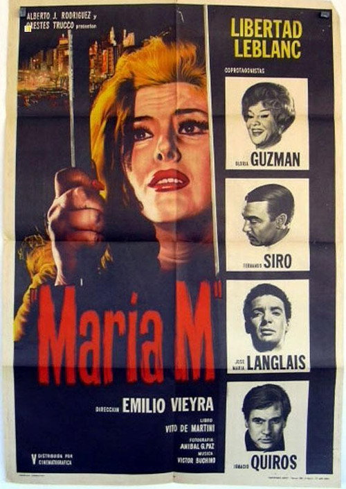 Movie poster for María M. (1964)