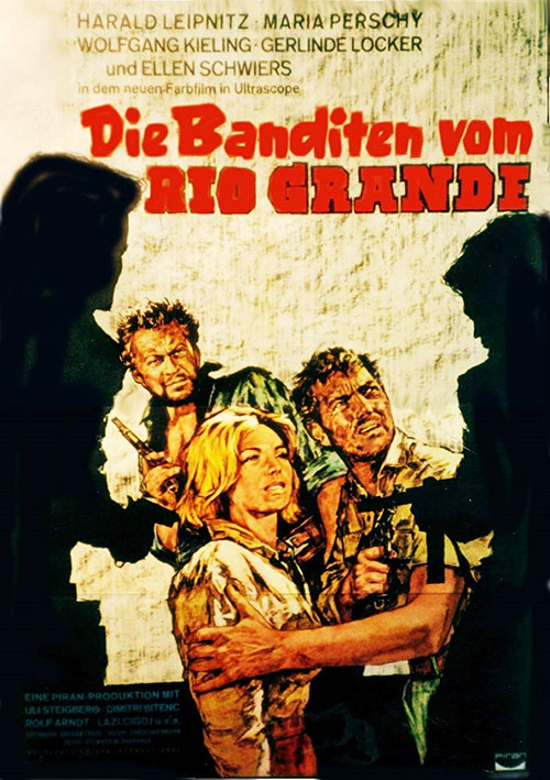 Movie poster for The Bandits of the Rio Grande (1965)