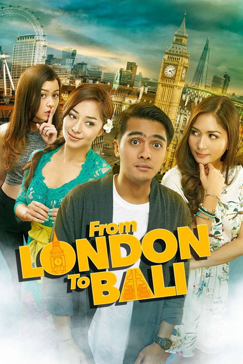 Movie poster for From London to Bali (2017)