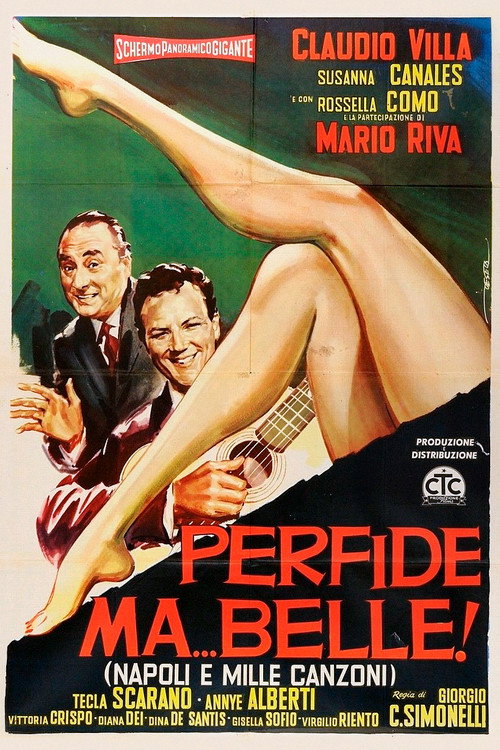 Movie poster for Perfide.... ma belle (1958)