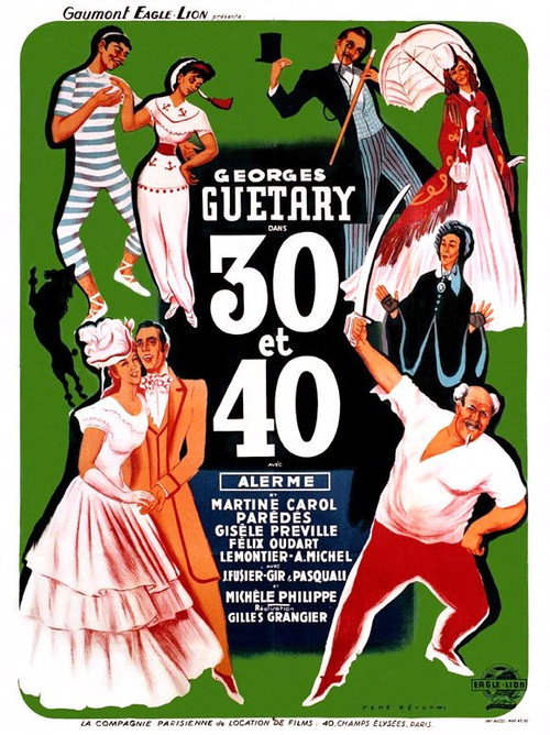 Movie poster for Thirty and Forty (1946)