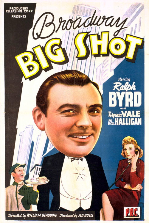 Movie poster for Broadway Big Shot (1942)